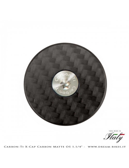 Carbon-Ti X-Cap Carbon Matte OS 1.1/4" Headset Cap