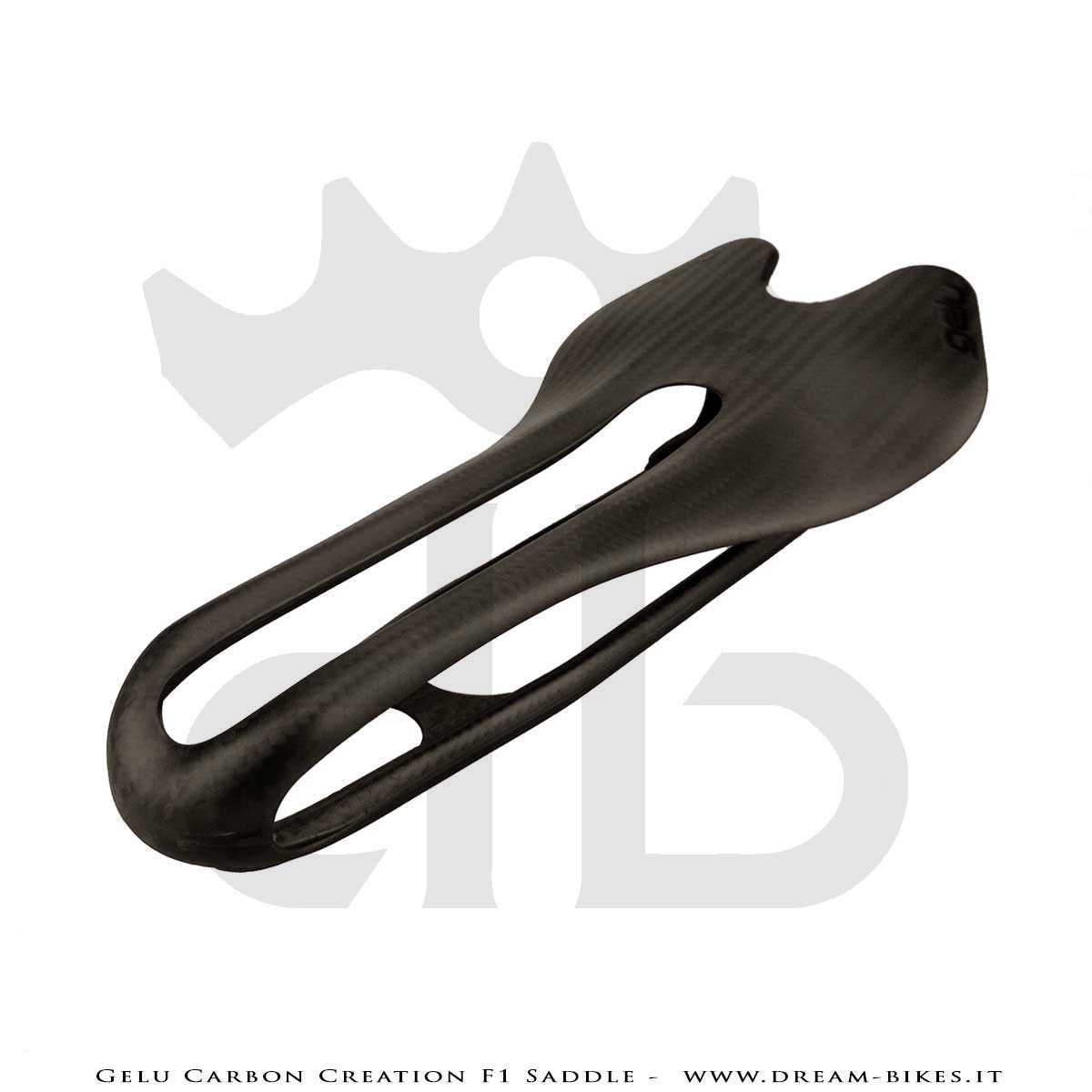 Gelu Carbon Creation F1 Full Carbon Ultralight Spring Saddle 80 gr.