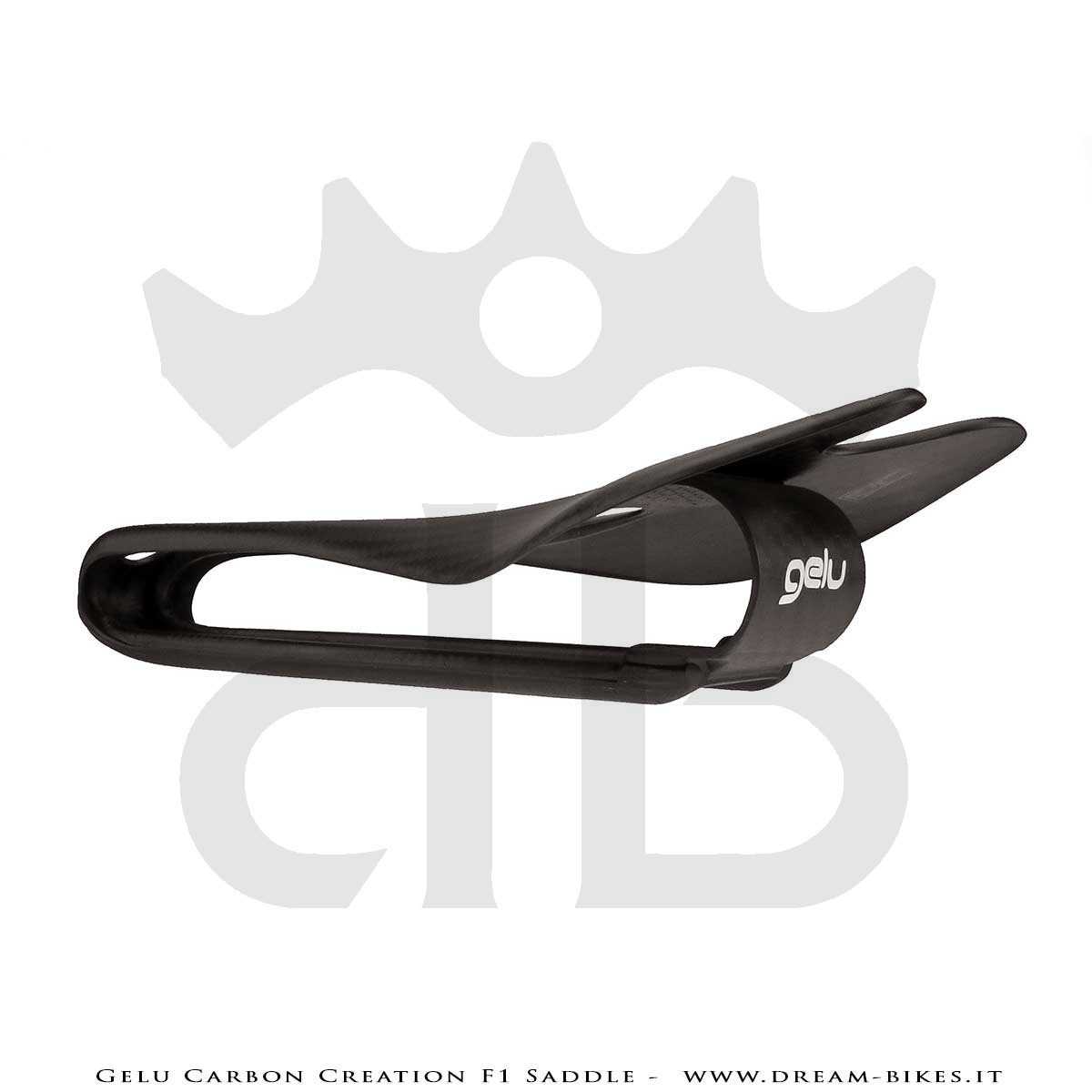 Gelu Carbon Creation F1 Full Carbon Ultralight Spring Saddle 80 gr.
