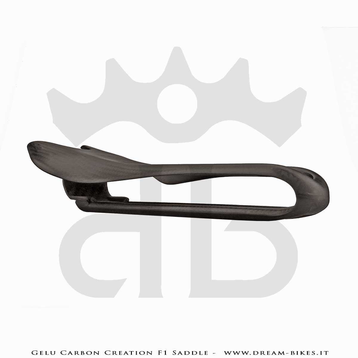 Gelu Carbon Creation F1 Full Carbon Ultralight Spring Saddle 80 gr.