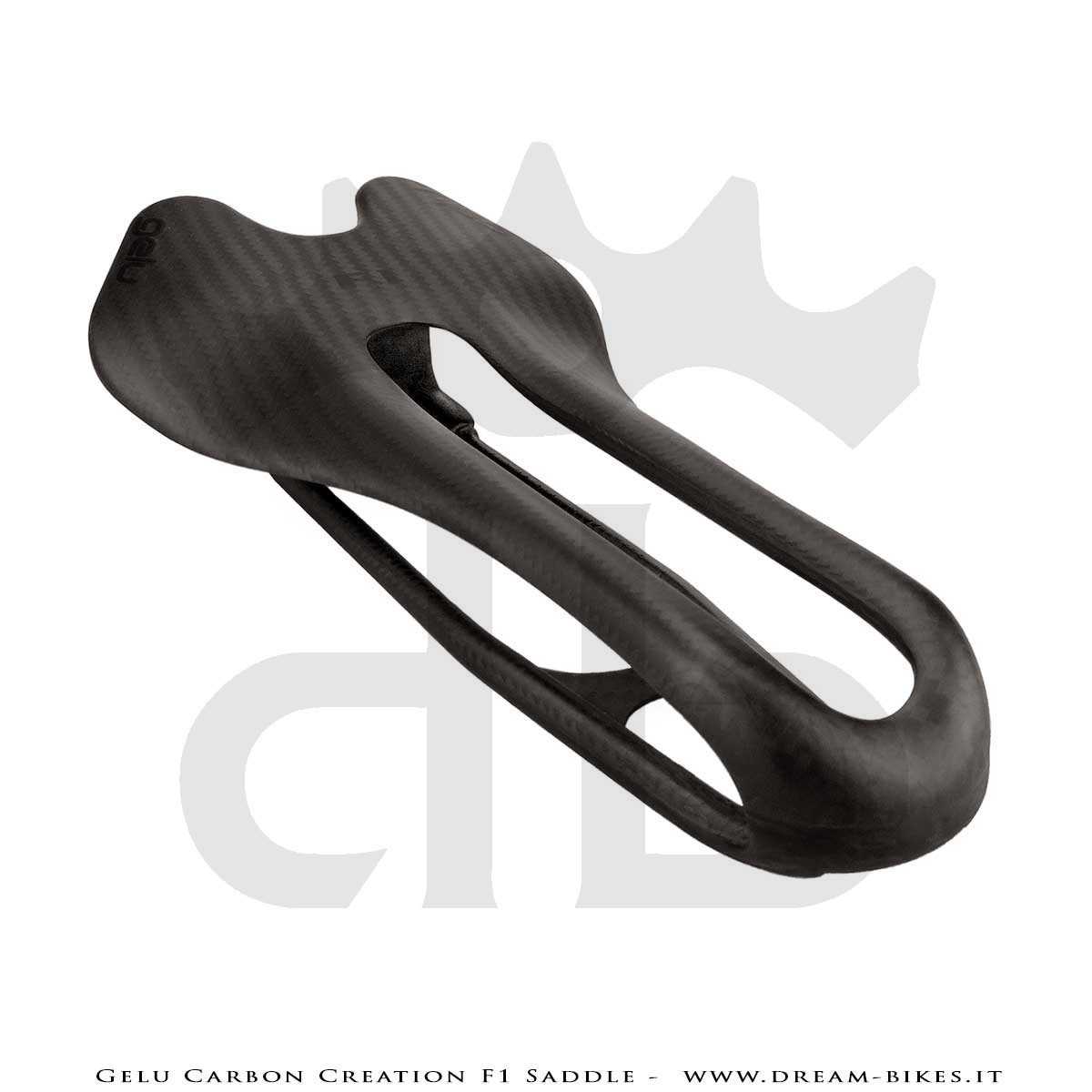 Gelu Carbon Creation F1 Full Carbon Ultralight Spring Saddle 80 gr.