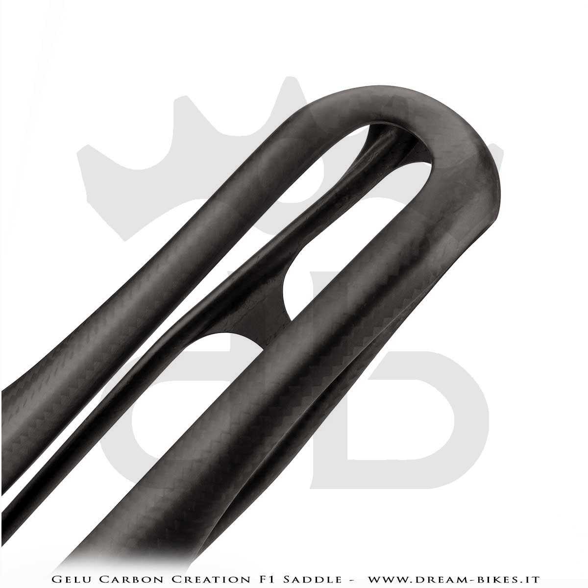Gelu Carbon Creation F1 Full Carbon Ultralight Spring Saddle 80 gr.