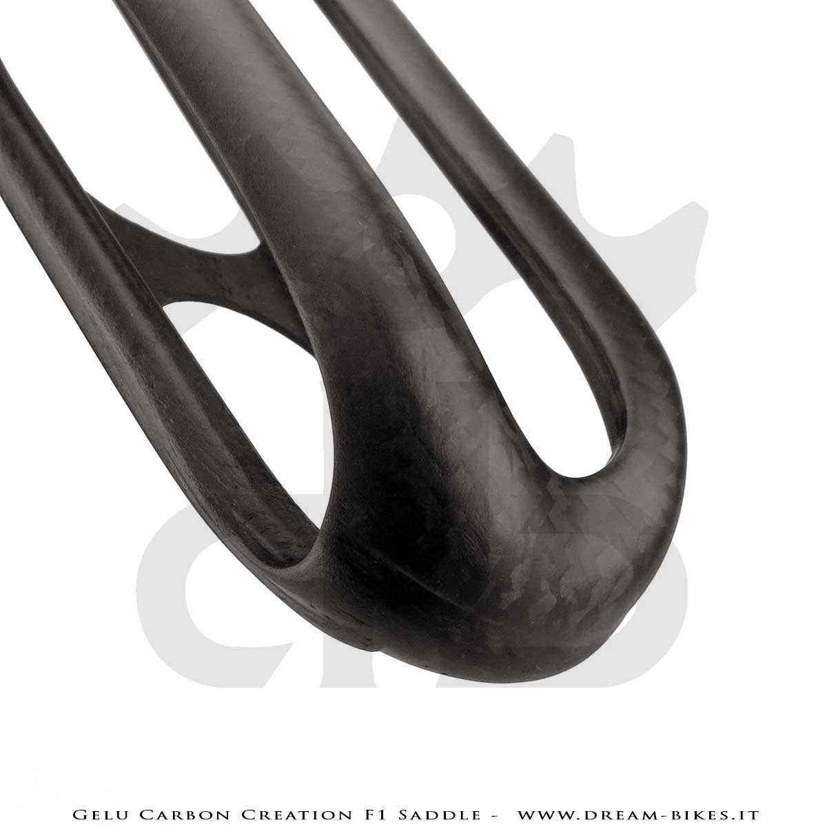 Gelu Carbon Creation F1 Full Carbon Ultralight Spring Saddle 80 gr.