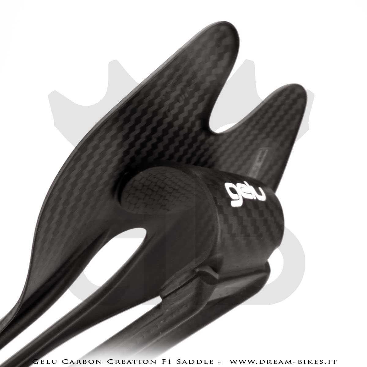 Gelu Carbon Creation F1 Full Carbon Ultralight Spring Saddle 80 gr.