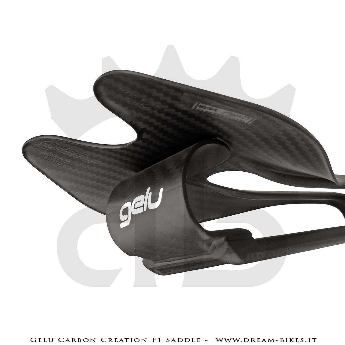 Gelu Carbon Creation F1 Full Carbon Ultralight Spring Saddle 80 gr.