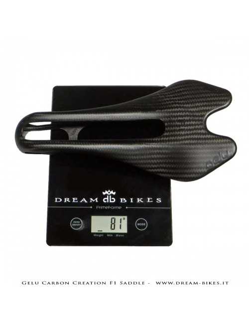 Gelu Carbon Creation F1 Full Carbon Ultralight Spring Saddle 80 gr.
