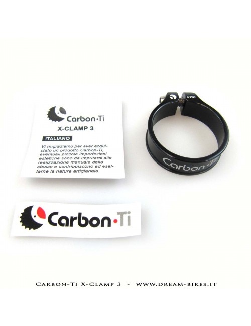 Carbon-Ti X-Clamp 3 Collarino Reggisella