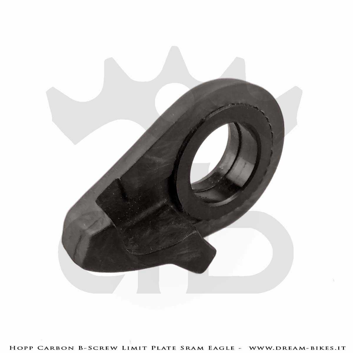 Hopp Carbon Piastrina Registro Tensione Cambio Sram 12v AXS, XX1 Eagle, X01 Eagle, Tuning