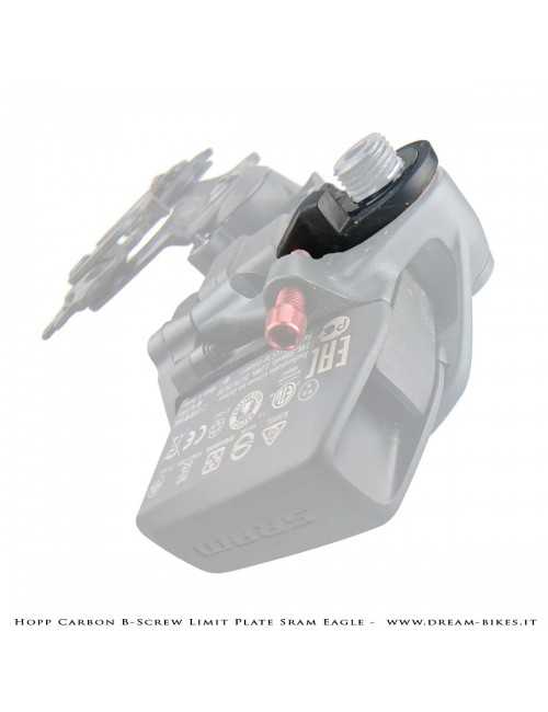 Hopp Carbon Piastrina Registro Tensione Cambio Sram 12v AXS, XX1 Eagle, X01 Eagle, Tuning