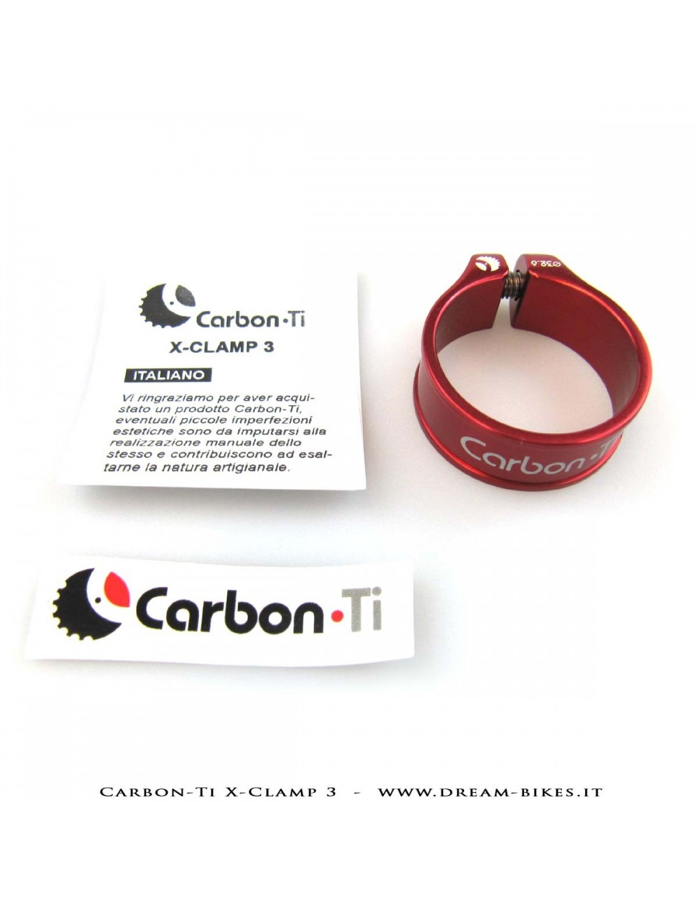 Carbon-Ti X-Clamp 3 Collarino Reggisella