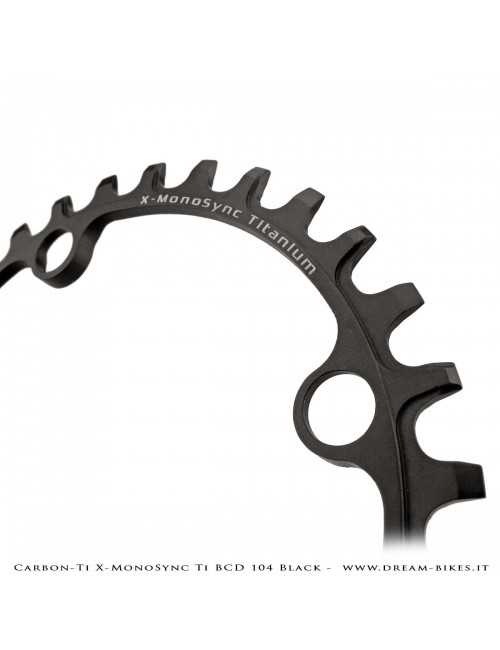 Carbon-Ti X-MonoSync Ti BCD 104 mm Monocorona in Titanio Nera