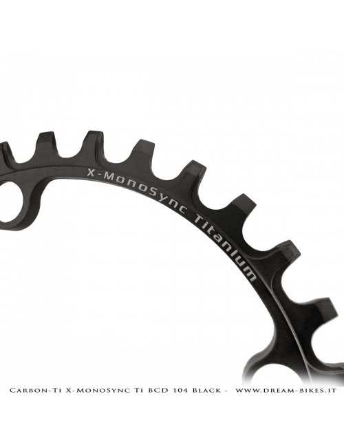 Carbon-Ti X-MonoSync Ti BCD 104 mm Monocorona in Titanio Nera