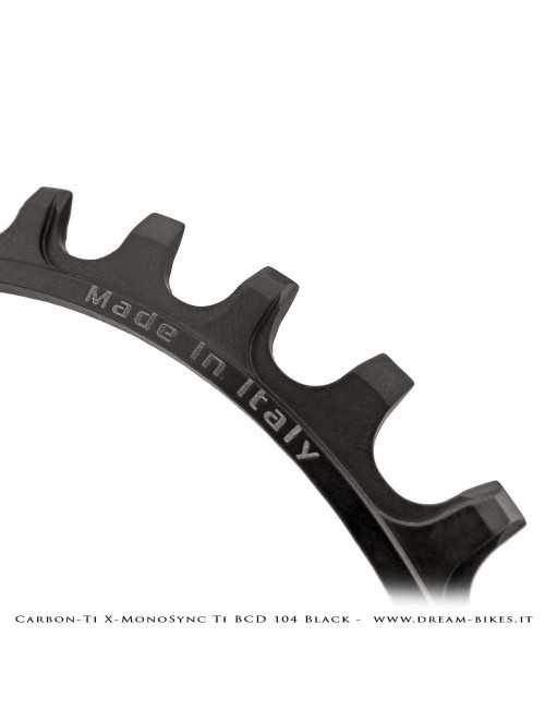 Carbon-Ti X-MonoSync Ti BCD 104 mm Monocorona in Titanio Nera