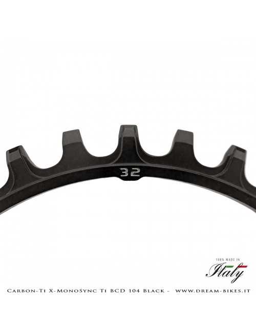 Carbon-Ti X-MonoSync Ti BCD 104 mm Monocorona in Titanio Nera