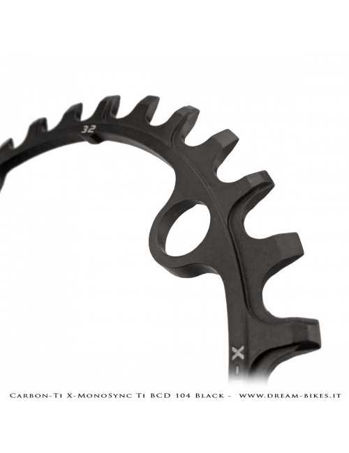 Carbon-Ti X-MonoSync Ti BCD 104 mm Monocorona in Titanio Nera