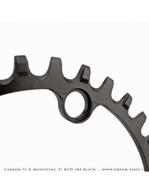 Carbon-Ti X-MonoSync Ti BCD 104 mm Monocorona in Titanio Nera