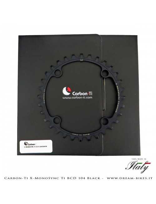 Carbon-Ti X-MonoSync Ti BCD 104 mm Monocorona in Titanio Nera