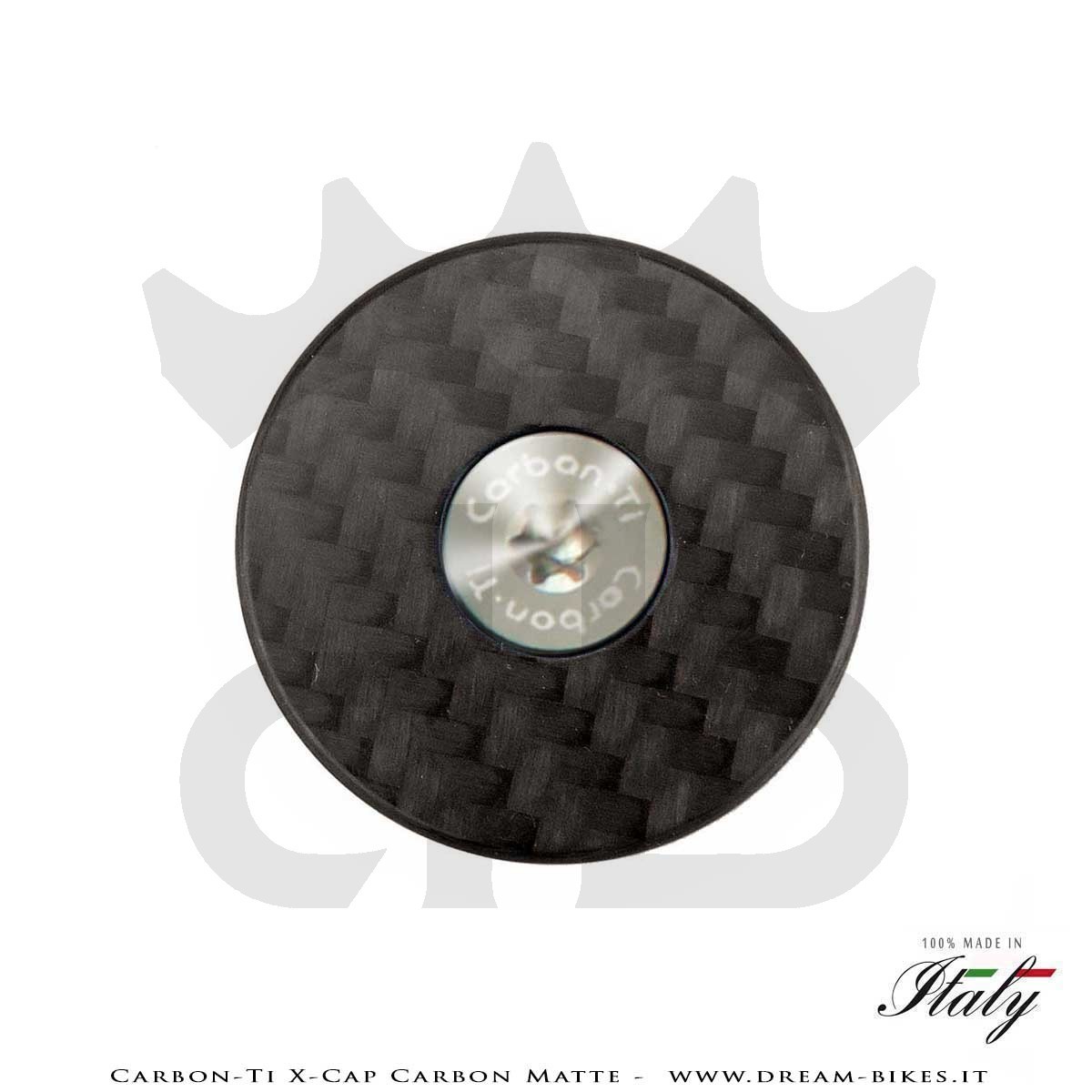 Carbon-Ti X-Cap Carbon Matte Ultralight Headset Cap