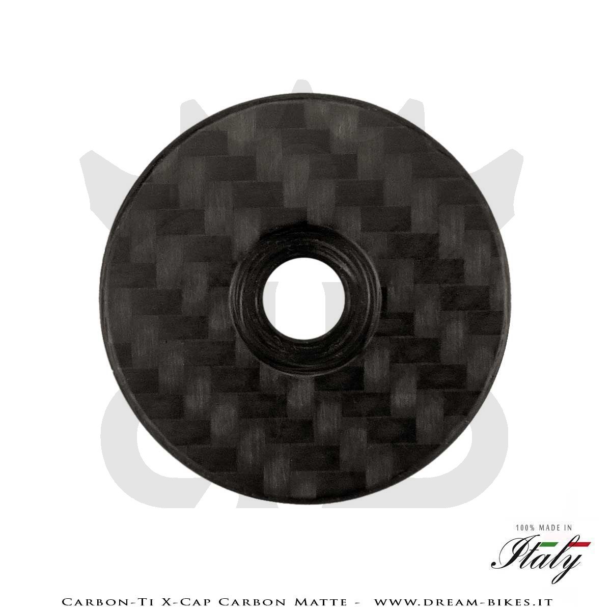 Carbon-Ti X-Cap Carbon Matte Ultralight Headset Cap