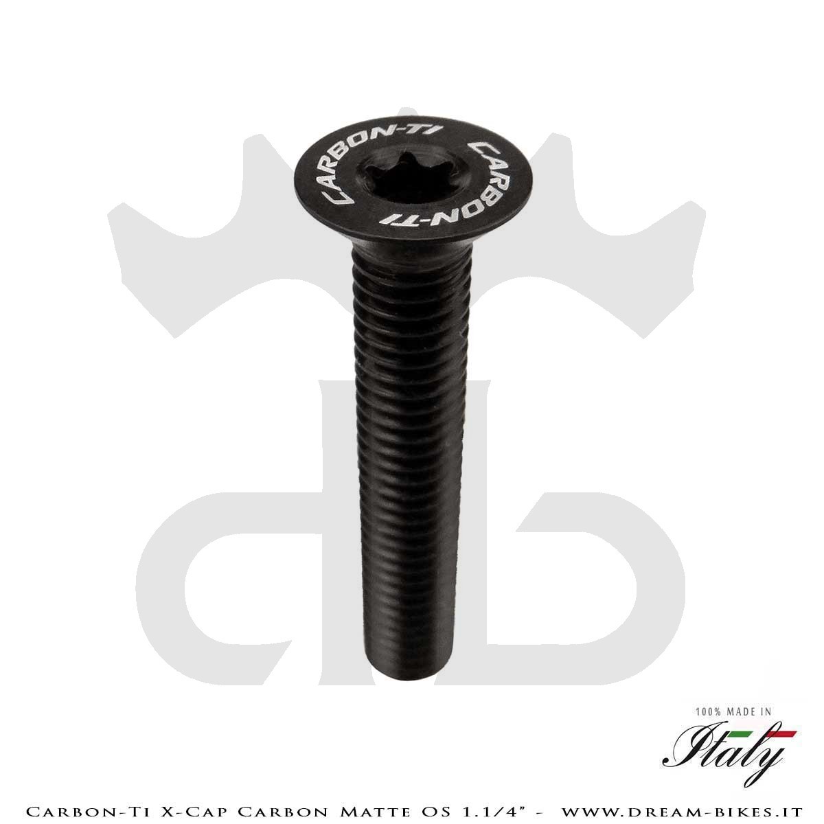 Carbon-Ti X-Cap Carbon Matte Ultralight Headset Cap