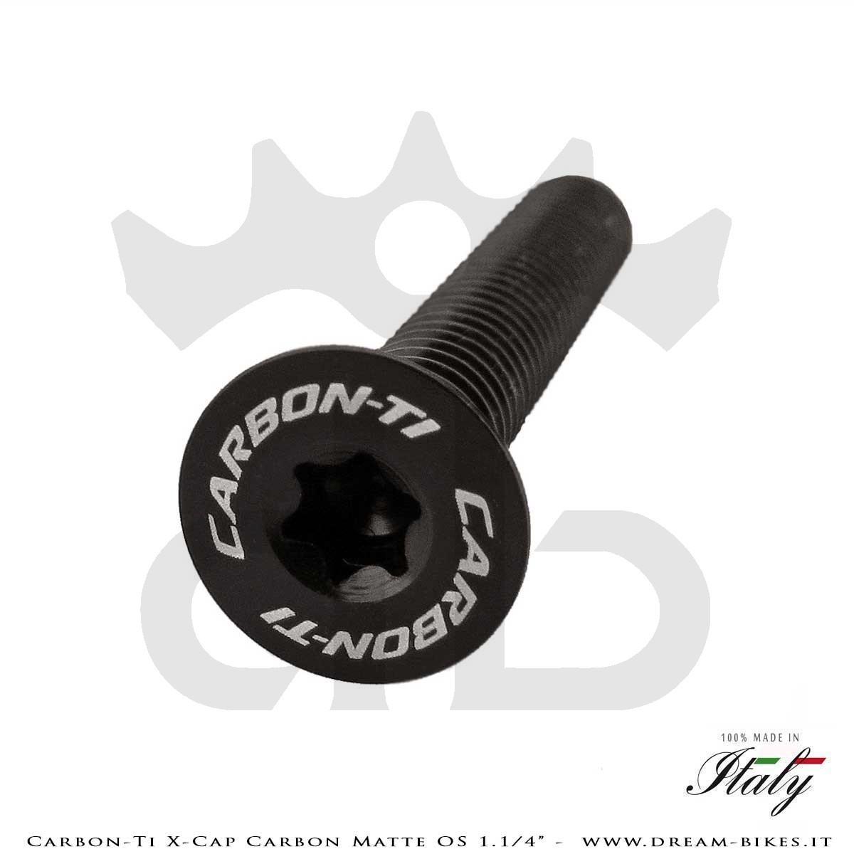 Carbon-Ti X-Cap Carbon Matte Ultralight Headset Cap
