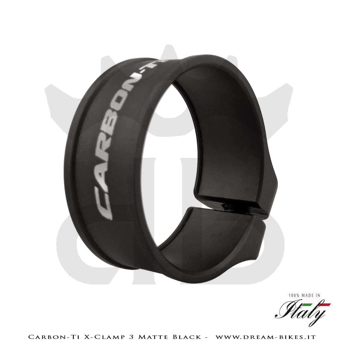 Carbon-Ti X-Clamp 3 Collarino Reggisella Ultraleggero Nero Opaco