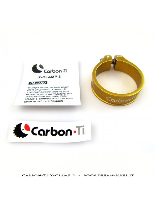 Carbon-Ti X-Clamp 3 Collarino Reggisella