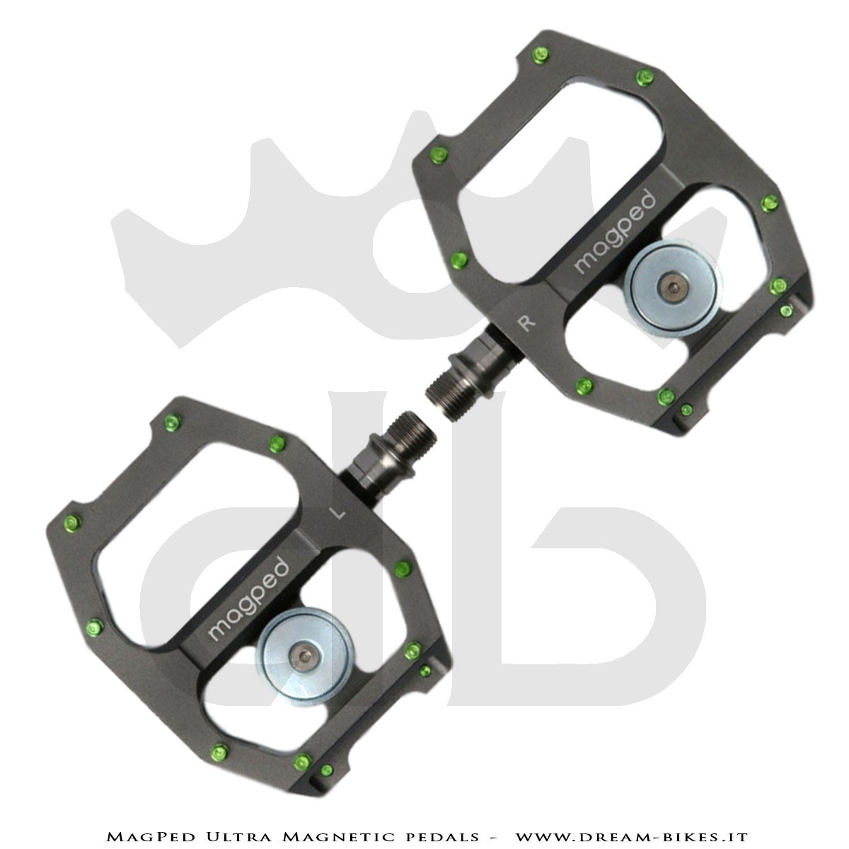 Magped Ultra Magnetic Pedals Titanium