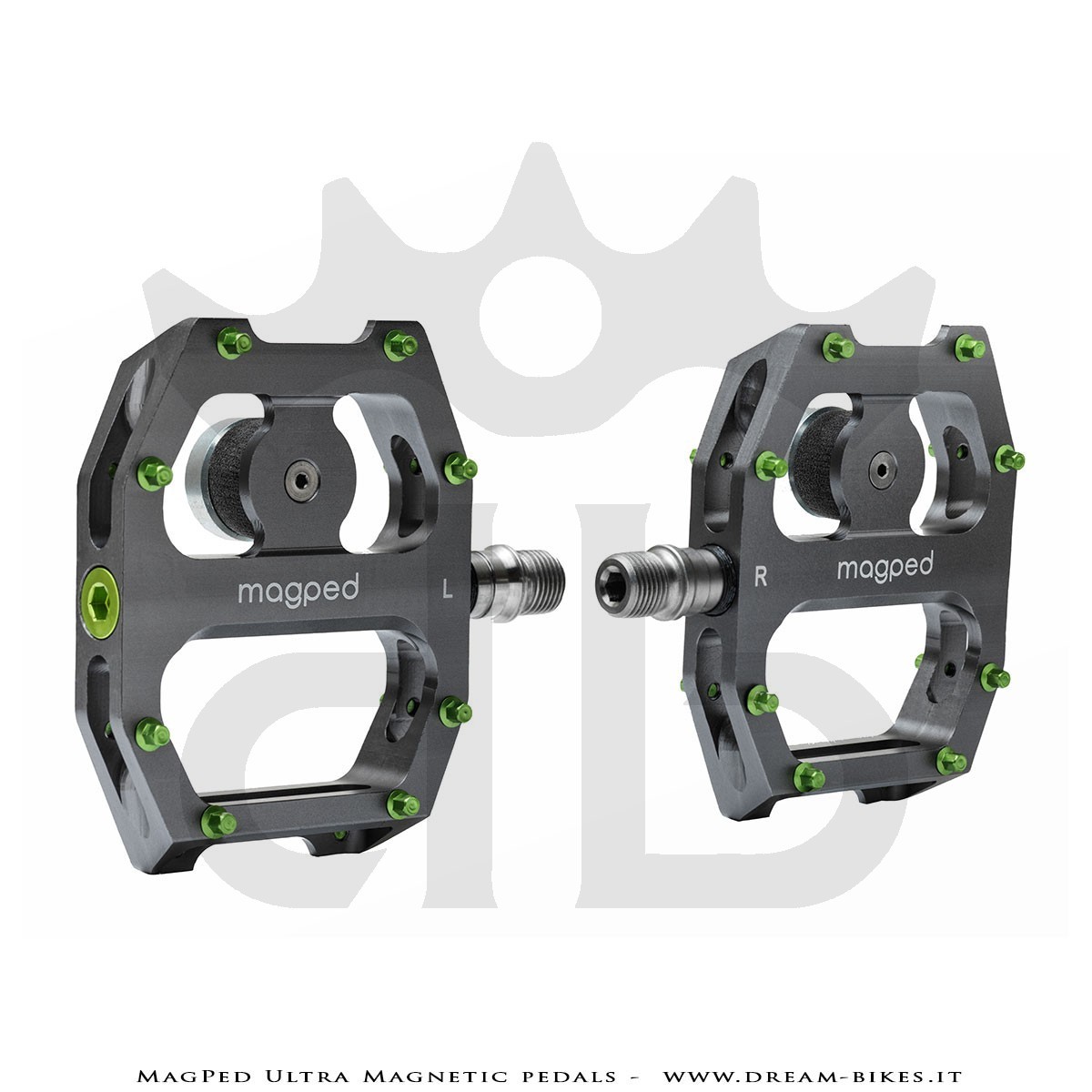 Magped Ultra Magnetic Pedals Titanium