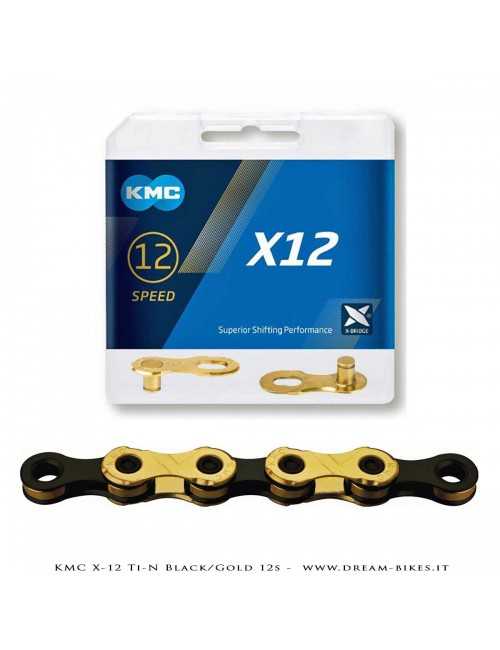 KMC X-12 Ti-N Gold/Black Catena 12v 268 Gr.
