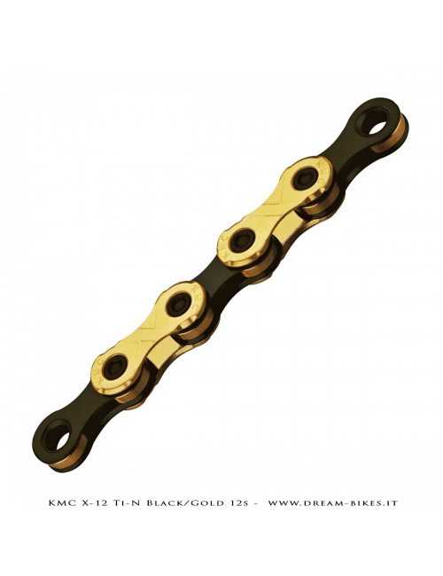 KMC X-12 Ti-N Gold/Black Catena 12v 268 Gr.