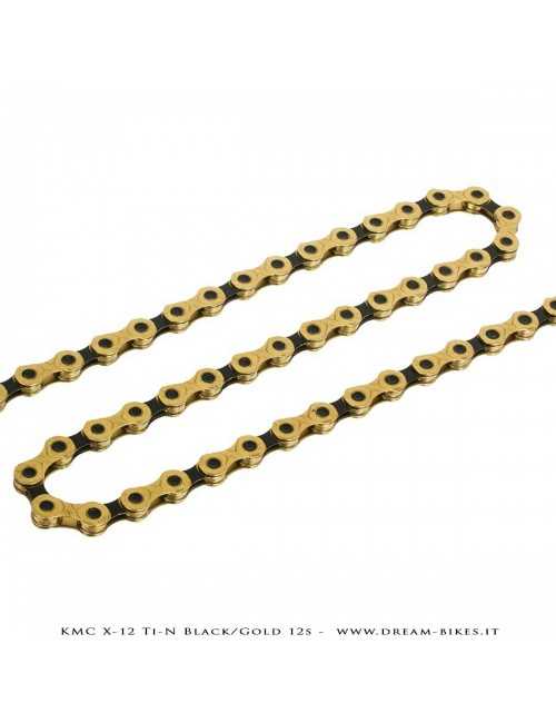 KMC X-12 Ti-N Gold/Black Catena 12v 268 Gr.