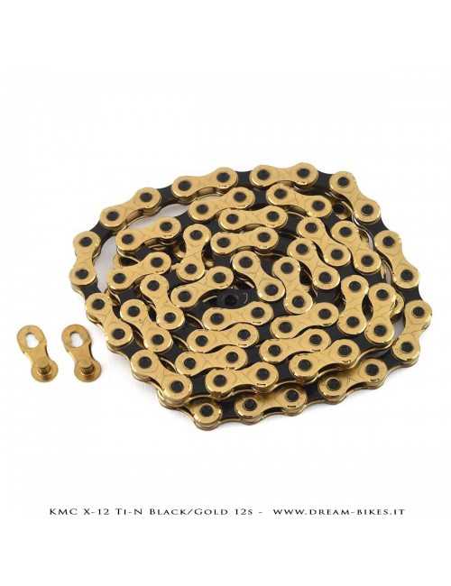 KMC X-12 Ti-N Gold/Black Catena 12v 268 Gr.