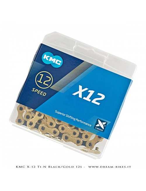KMC X-12 Ti-N Gold/Black Catena 12v 268 Gr.