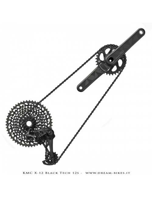 KMC X-12 BlackTech 12s CHAIN 268 Gr.
