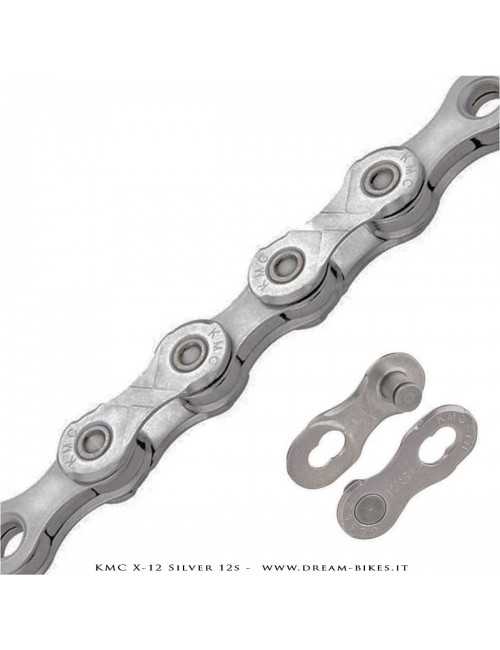 KMC X-12 Silver Catena 12v 268 Gr.