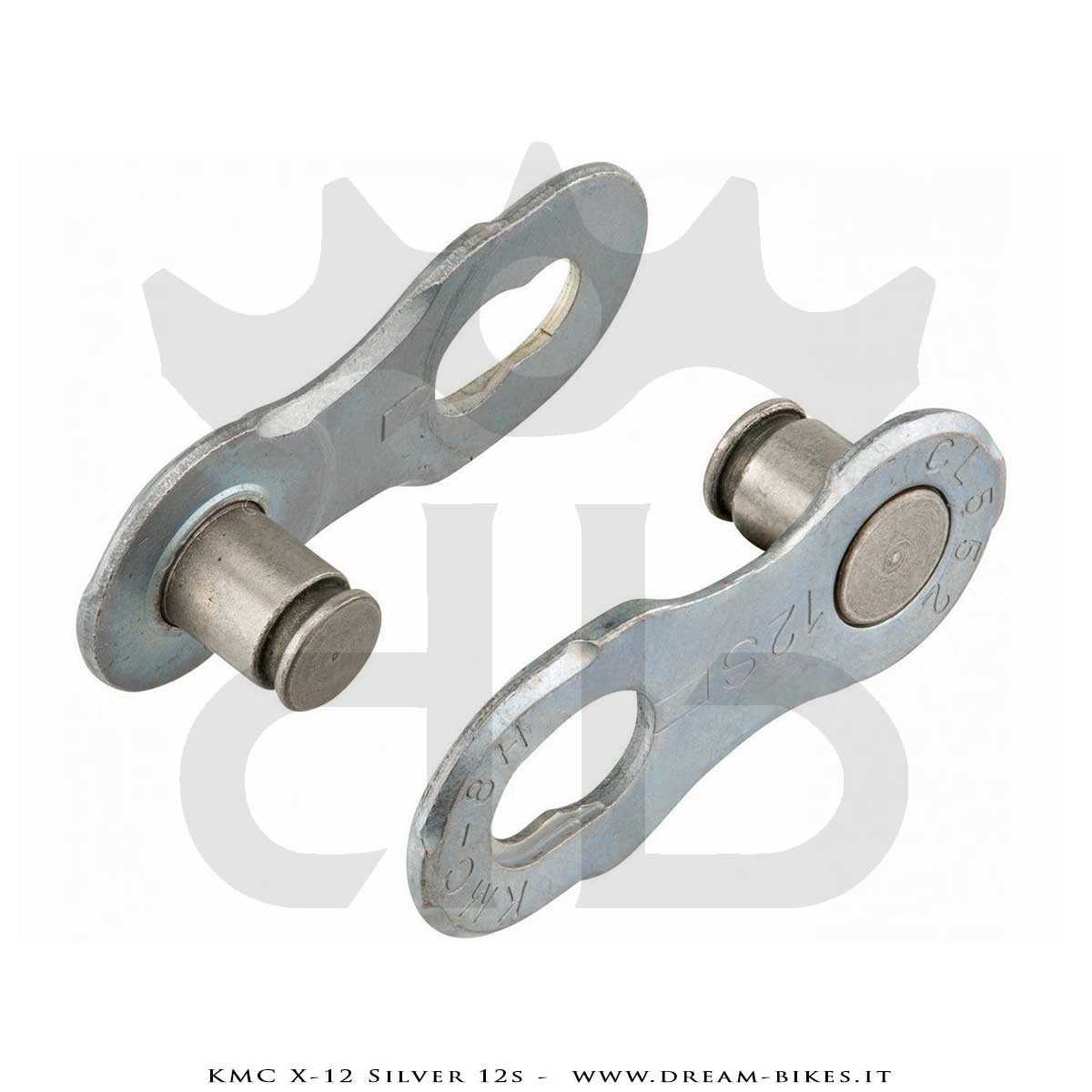 KMC X-12 Silver 12s Chain 268 Gr.