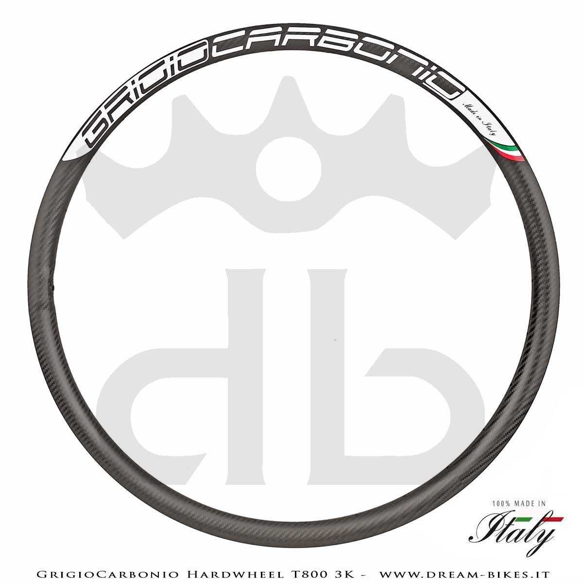 GrigioCarbonio HardWheel AS25 T800 3K Carbon 29" Clincher Rim 315 gr.
