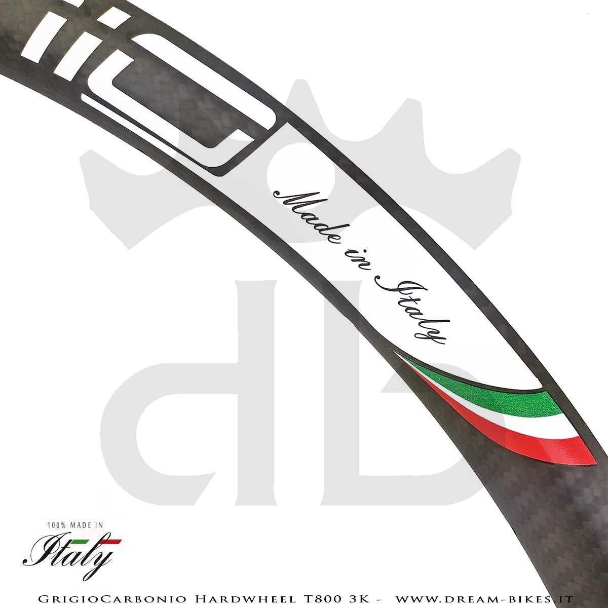 GrigioCarbonio HardWheel AS25 T800 3K Carbon 29" Clincher Rim 315 gr.