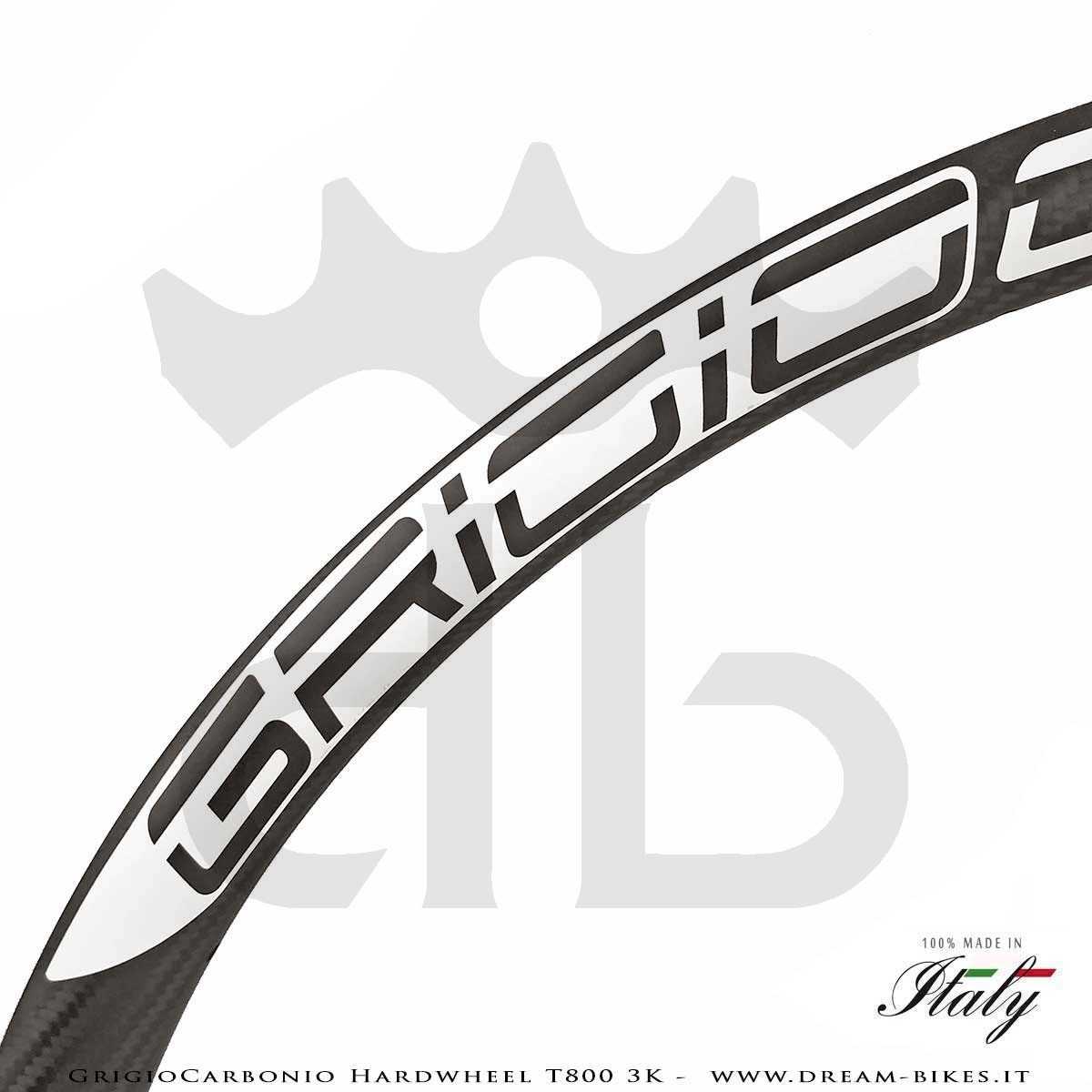 GrigioCarbonio HardWheel AS25 T800 3K Carbon 29" Clincher Rim 315 gr.