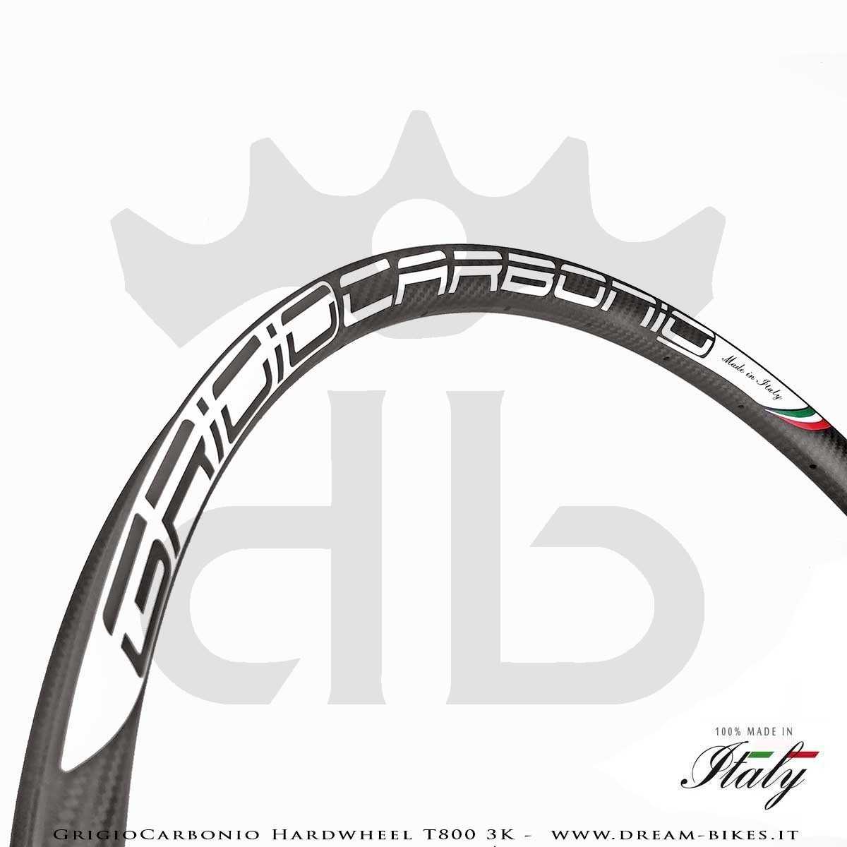 GrigioCarbonio HardWheel AS25 T800 3K Carbon 29" Clincher Rim 315 gr.
