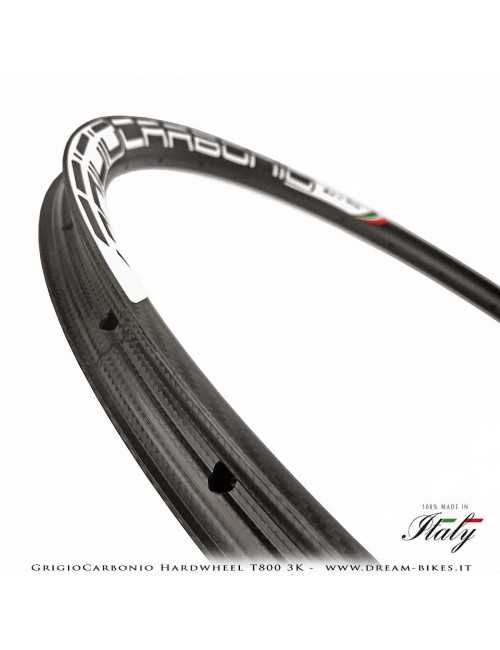 GrigioCarbonio HardWheel AS25 T800 3K Carbon 29" Clincher Rim 315 gr.