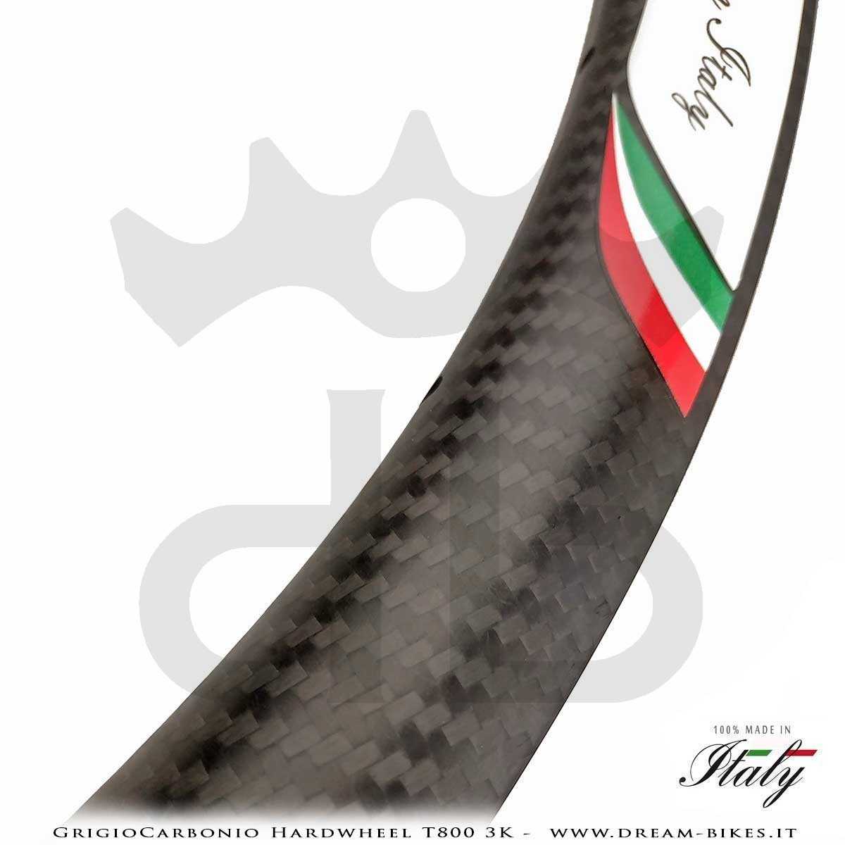 GrigioCarbonio HardWheel AS25 T800 3K Carbon 29" Clincher Rim 315 gr.