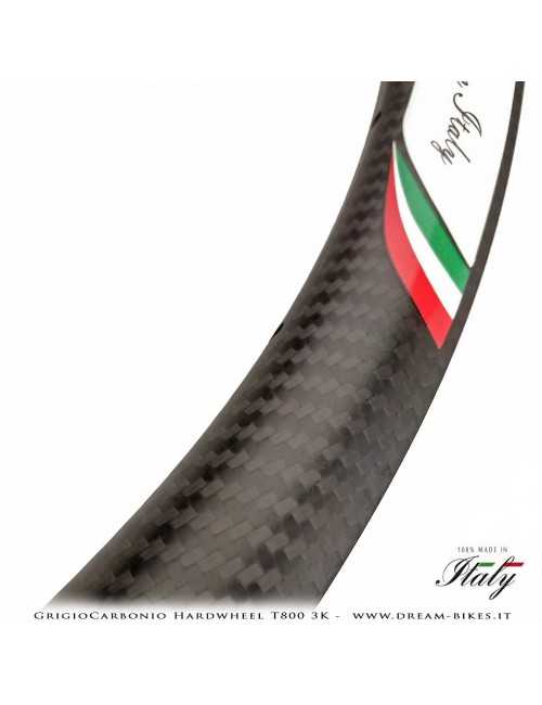 GrigioCarbonio HardWheel AS25 T800 3K Carbon 29" Clincher Rim 315 gr.