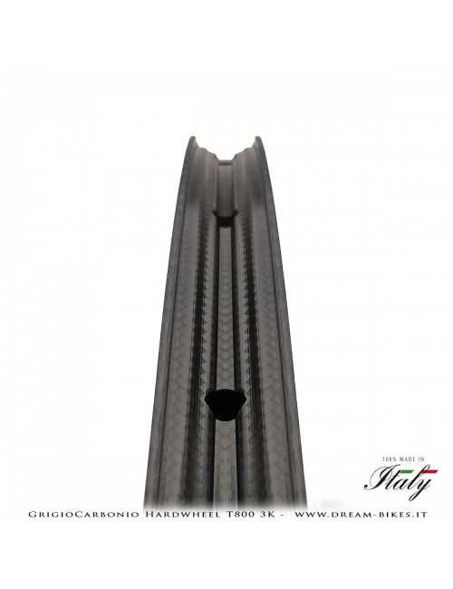 GrigioCarbonio HardWheel AS25 T800 3K Carbon 29" Clincher Rim 315 gr.