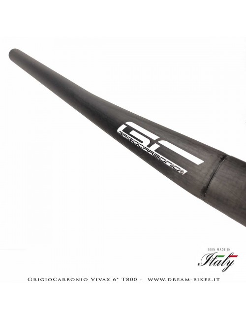 GrigioCarbonio Vivax 6° T800 Ultralight Carbon Handlebar 3K or UD