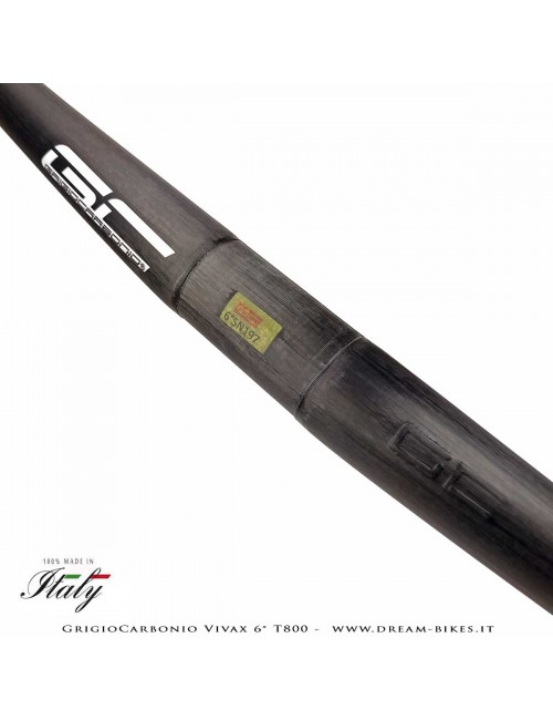 GrigioCarbonio Vivax 6° T800 Ultralight Carbon Handlebar 3K or UD