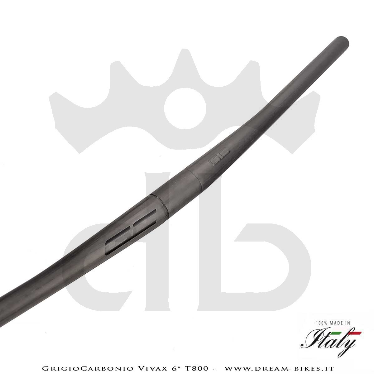 GrigioCarbonio Vivax 6° T800 Ultralight Carbon Handlebar 3K or UD