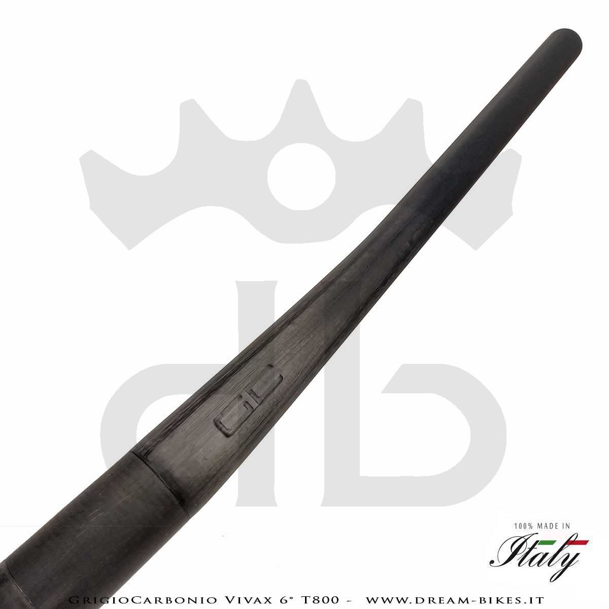 GrigioCarbonio Vivax 6° T800 Ultralight Carbon Handlebar 3K or UD