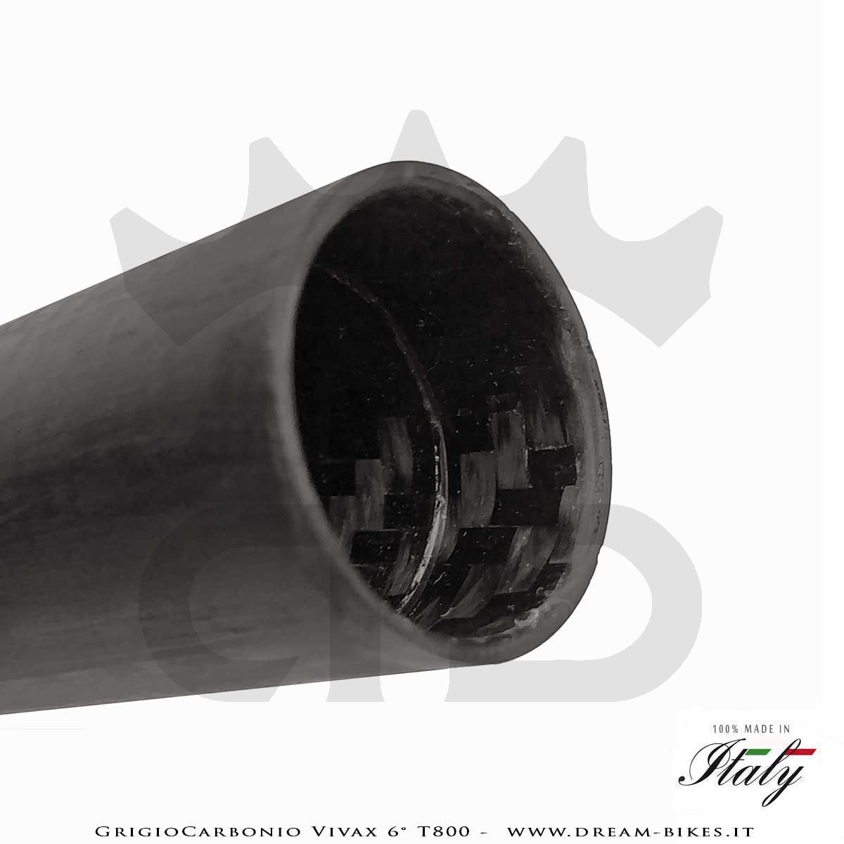 GrigioCarbonio Vivax 6° T800 Ultralight Carbon Handlebar 3K or UD